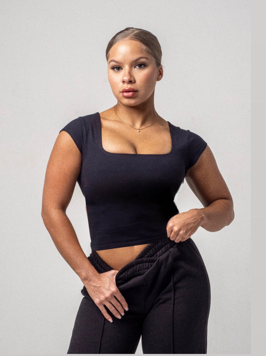 Multi Motion Backless Cut Out Top