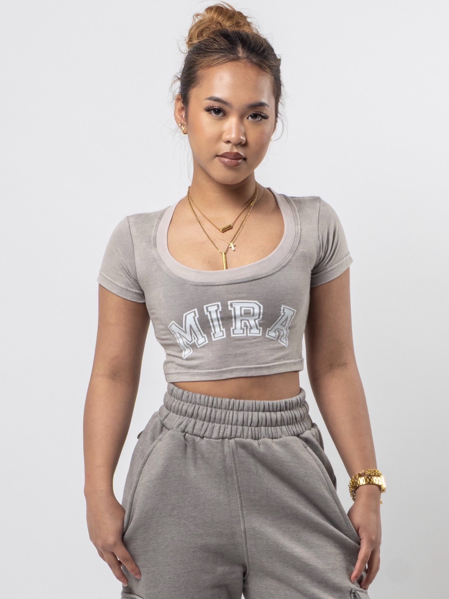 Contour Scooped Baby Tee