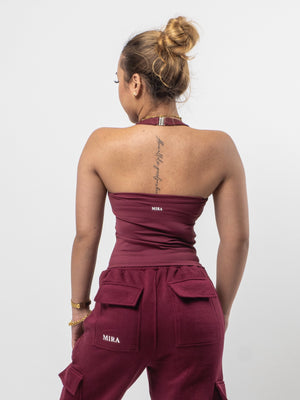 Contour Butter Halter - Cherry