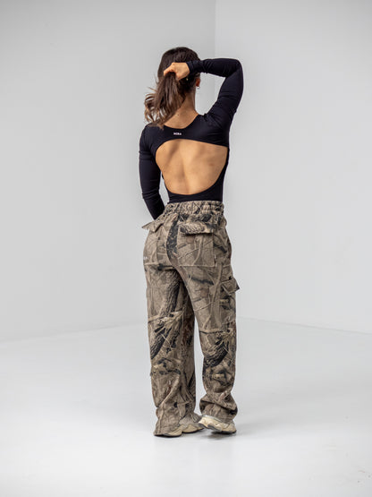 Contour Cargo Sweatpants - Camo