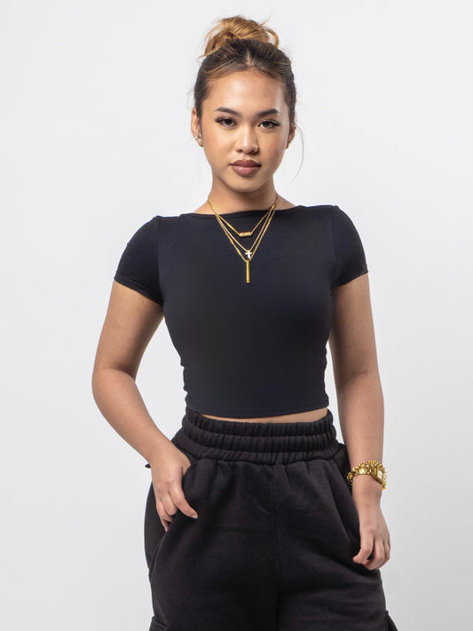 Contour Backless Top