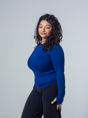Compression Long Sleeve - Electric