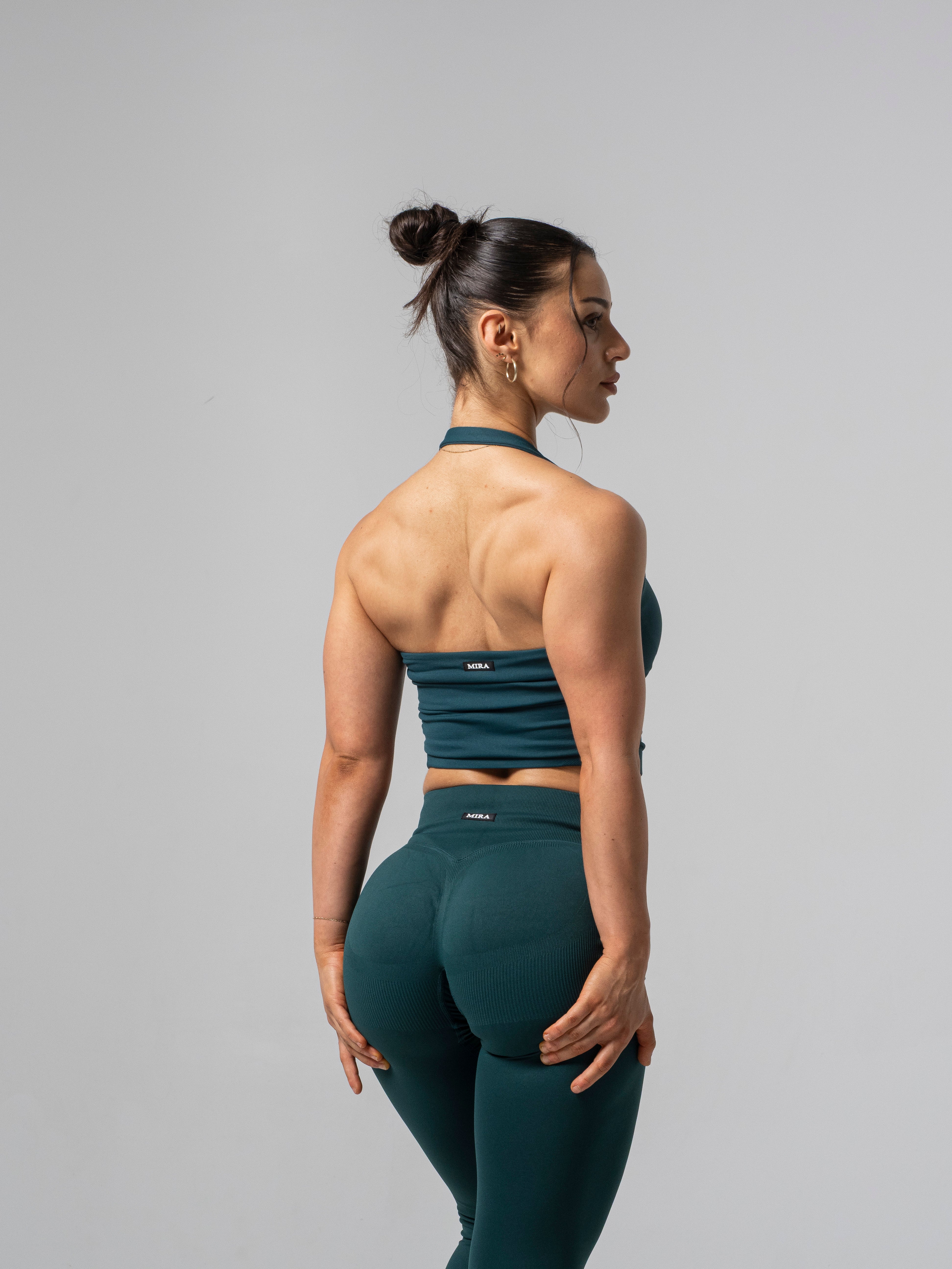 Accentuate Halter Tank - Pine