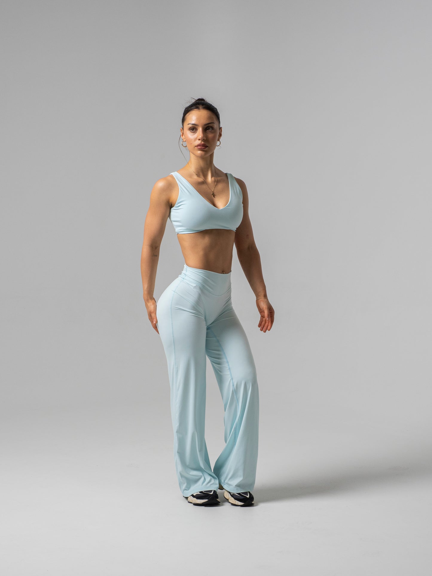 Seamless Straight Leg Leggings - Glacier